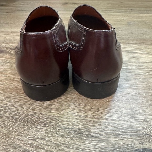 Salvatore Ferragamo Men’s Size 11 – Burgundy Leather – Made in Italy - Picture 3 of 6